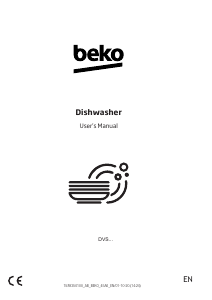 Bruksanvisning BEKO DVS05025S Diskmaskin