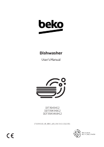 Bruksanvisning BEKO DDT39434XC2 Diskmaskin