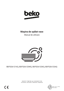 Manual BEKO BDFS26123AQ Maşină de spălat vase