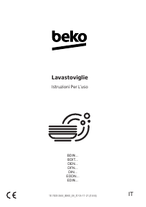 Manuale BEKO BDIN28645CHC Lavastoviglie