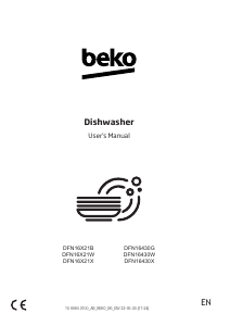 Bruksanvisning BEKO DFN16430G Diskmaskin