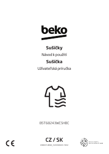 Návod BEKO B5T68243WCSHBC Sušička