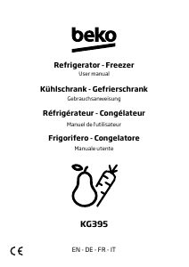 Manuale BEKO KG395 Frigorifero-congelatore