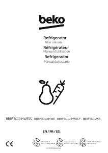 Mode d’emploi BEKO BBBF3019WE Réfrigérateur combiné