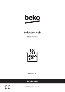 Bruksanvisning BEKO HII6442TBO Häll