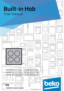 Manual BEKO HISW 95225 SEL Hob