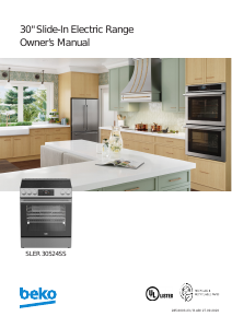 Bruksanvisning BEKO SLER30524SS Spis