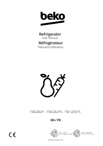 Mode d’emploi BEKO TSE1231FS Réfrigérateur
