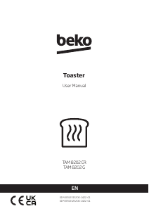 Bruksanvisning BEKO TAM8202G Brödrost