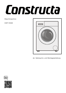 Bedienungsanleitung Constructa CWF14N30 Waschmaschine
