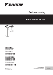 Bruksanvisning Daikin EAVH16S18DJ6V7 Altherma Värmepump