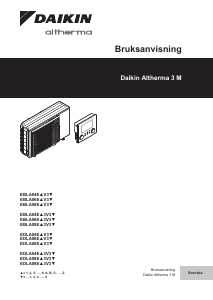 Bruksanvisning Daikin EBLA06E23V3 Altherma Värmepump