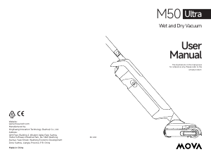 Manual de uso MOVA M50 Ultra Aspirador