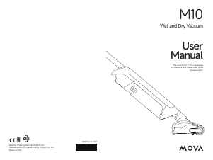 Manual de uso MOVA M10 Aspirador