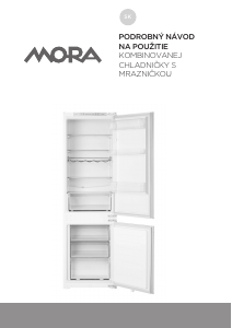 Návod Mora VCMDN 2954 Chladnička s mrazničkou