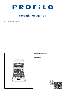 Kullanım kılavuzu Profilo MS581V1 Bulaşık makinesi