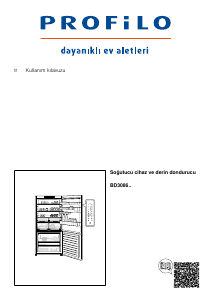 Kullanım kılavuzu Profilo D3086ICFP Donduruculu buzdolabı