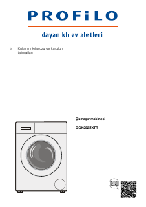 Kullanım kılavuzu Profilo CGK252Z0TR Çamaşır makinesi