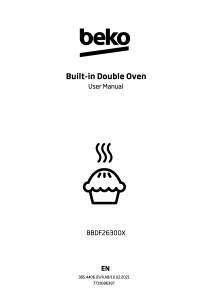 Manual BEKO BBDF26300X Oven