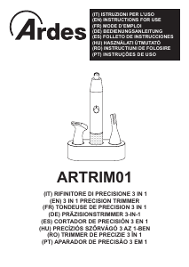 Manual Ardes ARTRIM01 Trimmer de barba