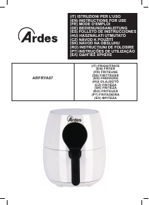 Bruksanvisning Ardes ARFRYA07 Fritös