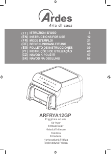 Manuale Ardes ARFRYA12GP Friggitrice