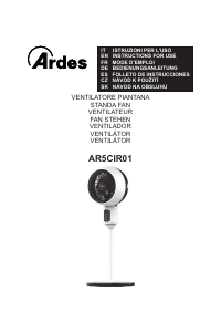Mode d’emploi Ardes AR5CIR01 Ventilateur