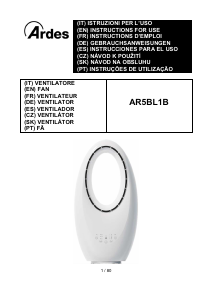 Mode d’emploi Ardes AR5BL1B Ventilateur