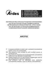 Mode d’emploi Ardes ARCF02 Ventilateur