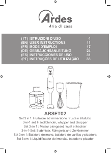Manual Ardes ARSET02 Varinha mágica