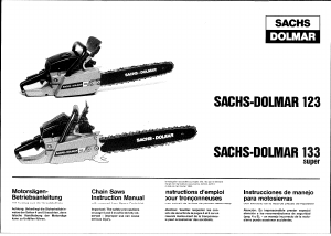 Manual Dolmar 123 Chainsaw