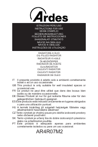 Manuál Ardes AR4R07M2 Topení