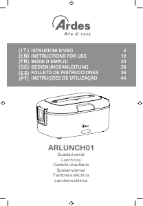 Manual de uso Ardes ARLUNCH01 Caja de almuerzo