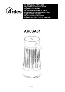 Manuale Ardes AR6SA01 Repellente per insetti