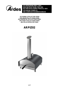 Manual de uso Ardes ARPIZ02 Horno para pizza