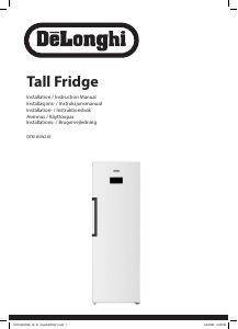 Handleiding DeLonghi DTR185W24E Koelkast