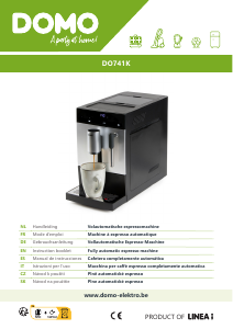 Manuale Domo DO741K Macchina da caffè