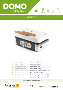 Manuale Domo DO9277C Grill a contatto