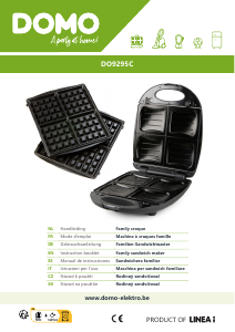 Manual Domo DO9295C Contact Grill