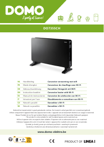 Bedienungsanleitung Domo DO7355CH Heizgerät