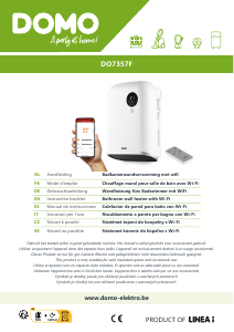 Bedienungsanleitung Domo DO7357F Heizgerät