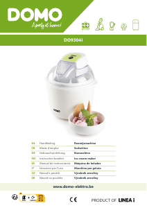 Bedienungsanleitung Domo DO9304I Eismaschine