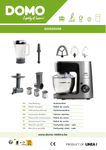 Bruksanvisning Domo DO9293KR Köksmaskin