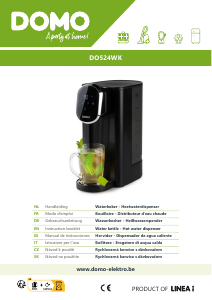 Manuale Domo DO524WK Erogatore d'acqua