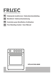 Bedienungsanleitung Frilec KOLN-ECI62-060B Herd