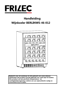 Manual Frilec BERLINWS-46-012 Wine Cabinet