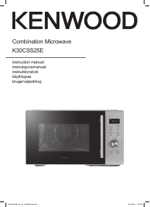 Bruksanvisning Kenwood K30CSS25E Mikrovågsugn