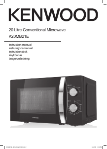 Bruksanvisning Kenwood K20MB21E Mikrovågsugn