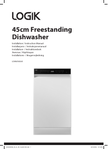 Manual Logik LDW45W24E Dishwasher