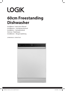 Manual Logik LDW60W24E Dishwasher